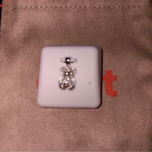 Charm 925 passes Diamond test teddy bear for your kids or girlfriend u’r 1n only